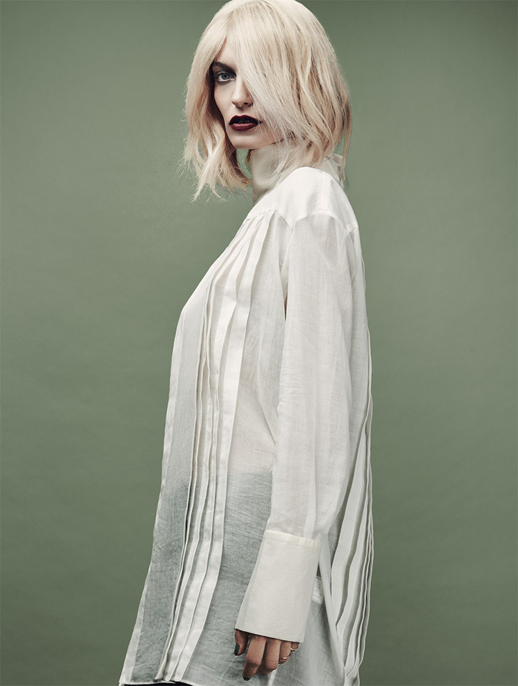 Mid-length Blond Haircut -Cizor's 2015 collection
