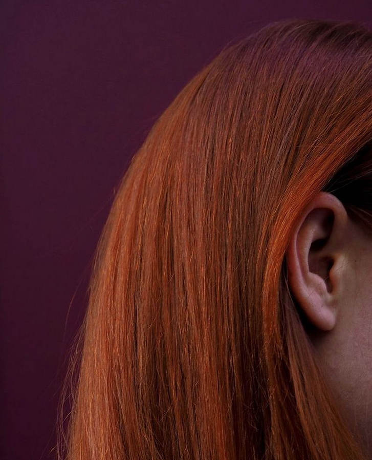 Coloration végetale ginger work by Cizors coiffeur visagiste Paris