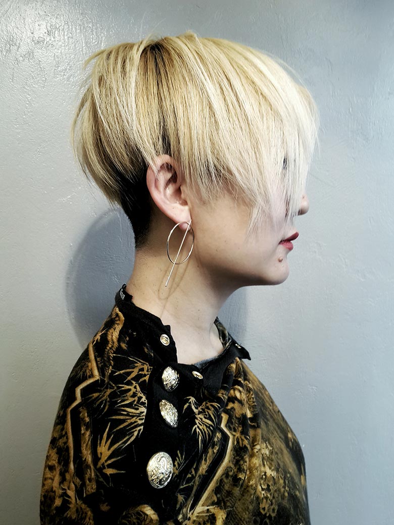 Coupe courte undercut by Antoine pour Cizor's