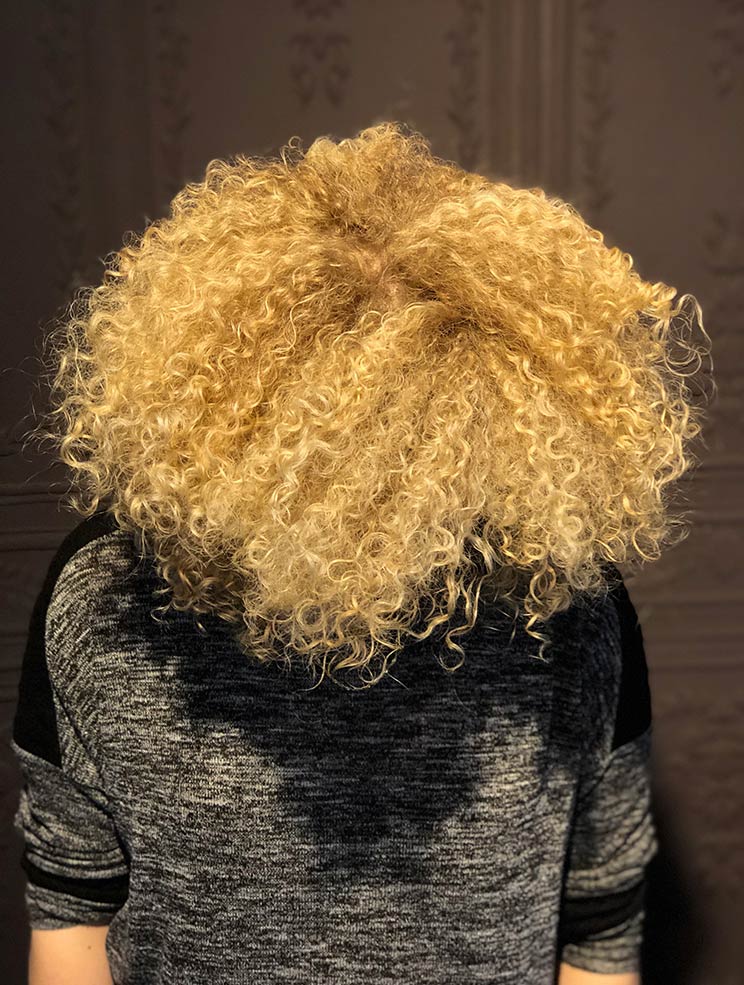 Coupe cheveux afro par Anthony Cizor's Paris